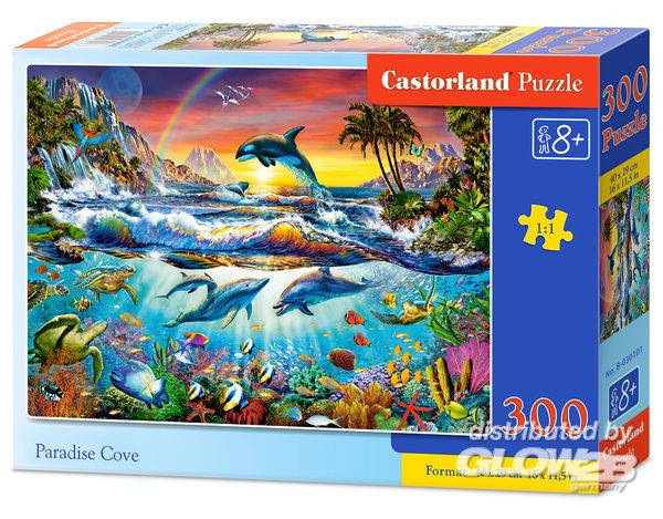  Castorland Paradise Cove, puzzle 300 pièces - - Puzzle