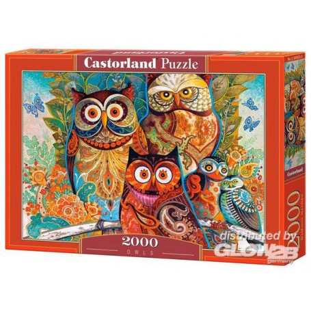 Puzzle Owls, Puzzle 2000 pièces
