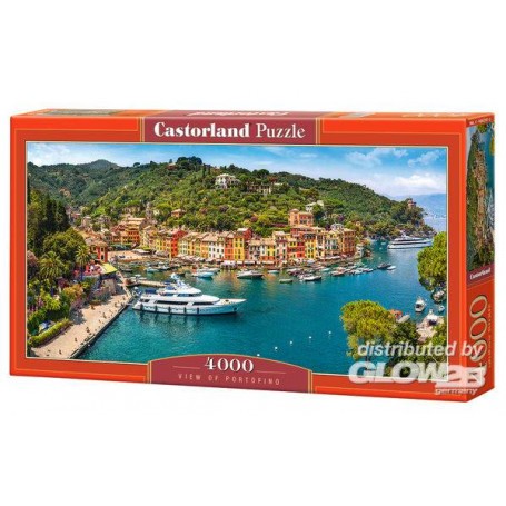 Puzzle Vue de Portofino, puzzle 4000 pièces