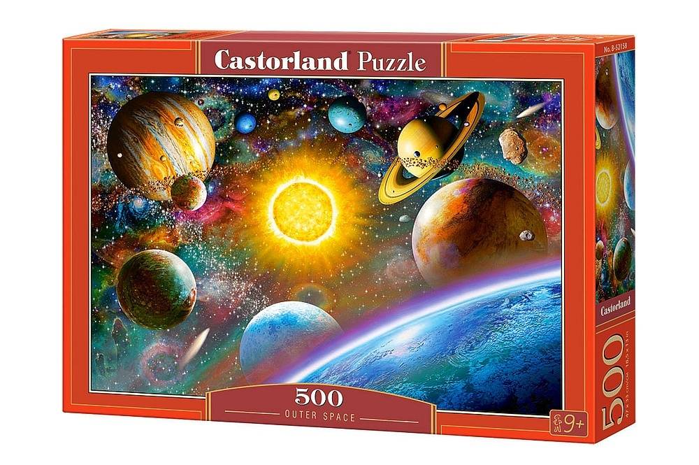  Castorland Outerspace, puzzle 500 pièces - - Puzzle