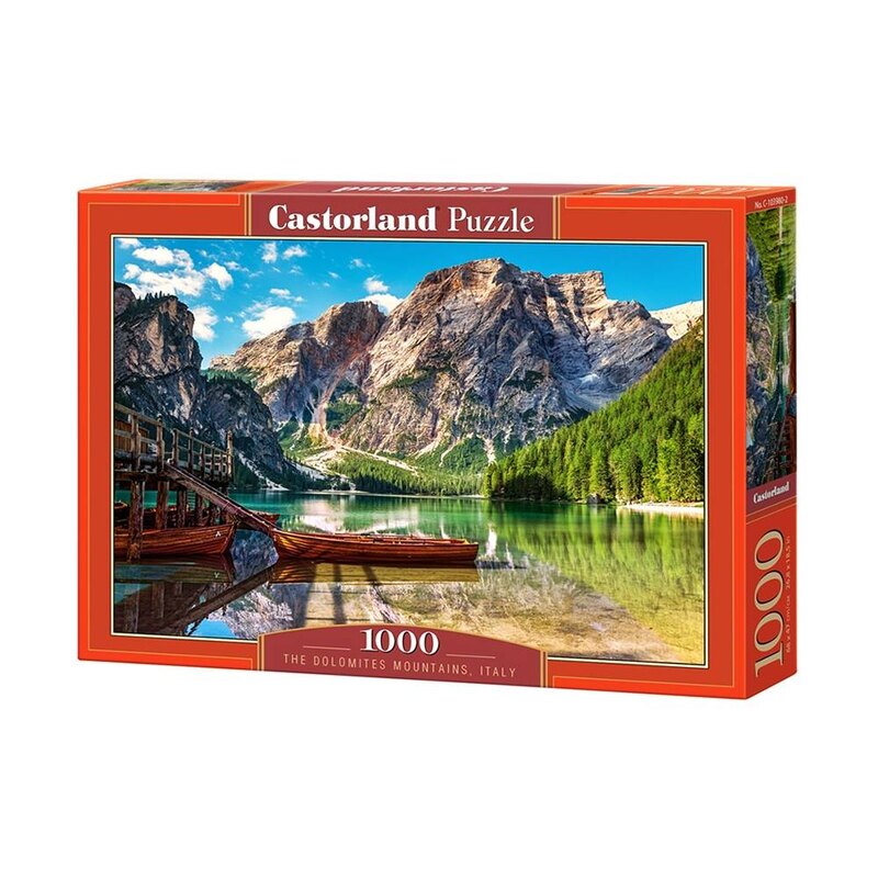 Puzzle Castorland Les montagnes des Dolomites, Italie Puzzle 1000