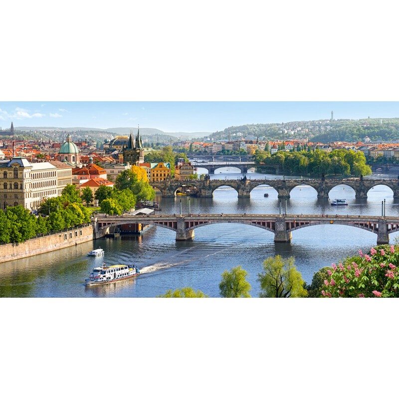 Puzzle Vltava Bridges à Prague, Puzzle 4000 Tei