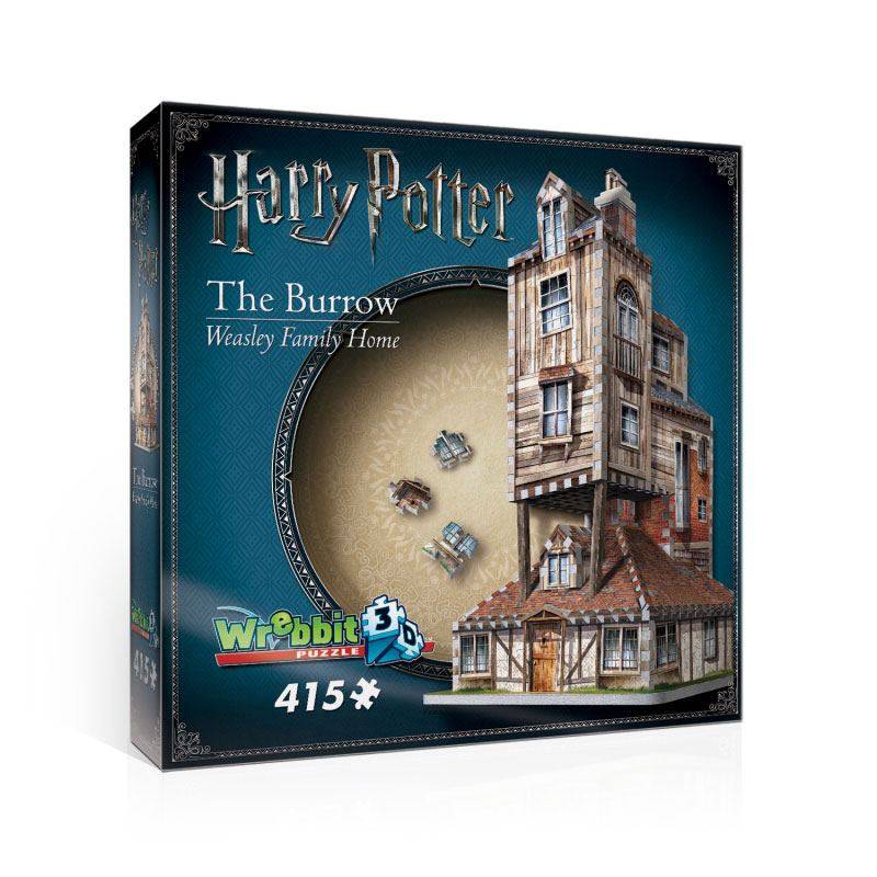 Puzzle 3d - Harry Potter Puzzle 3D The Burrow (Weasley Family Home) Pu