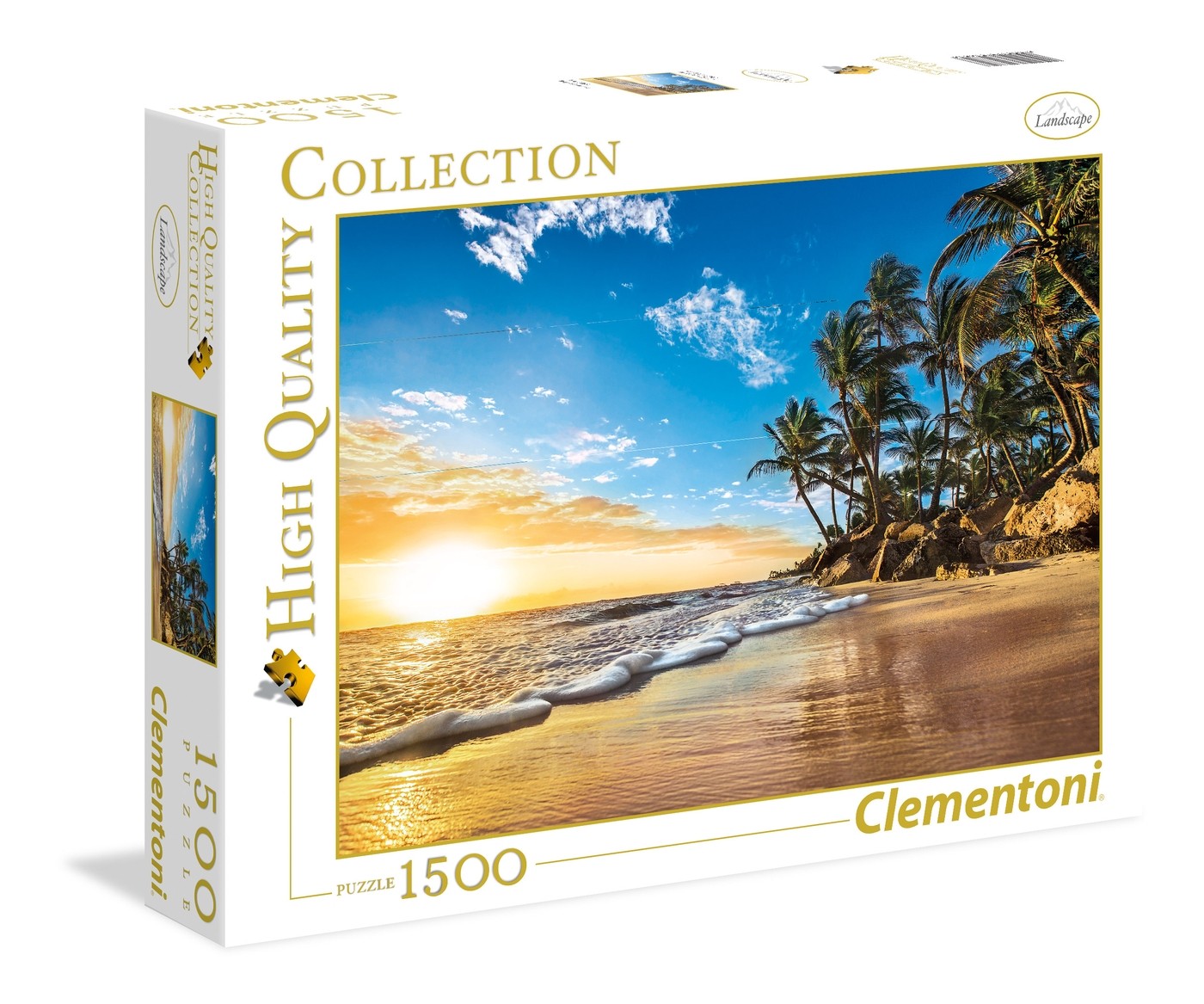  Clementoni Lever de soleil tropical Puzzle 1500 pièces - - Puzzle