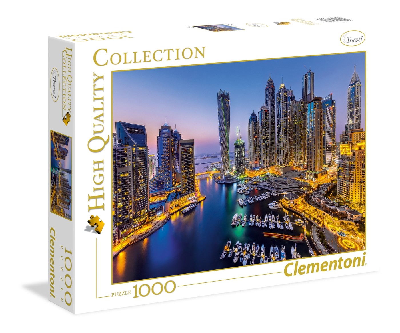  Clementoni Dubai Puzzle 1000 pièces - - Puzzle