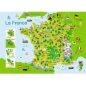 Puzzle enfant  Carte de France