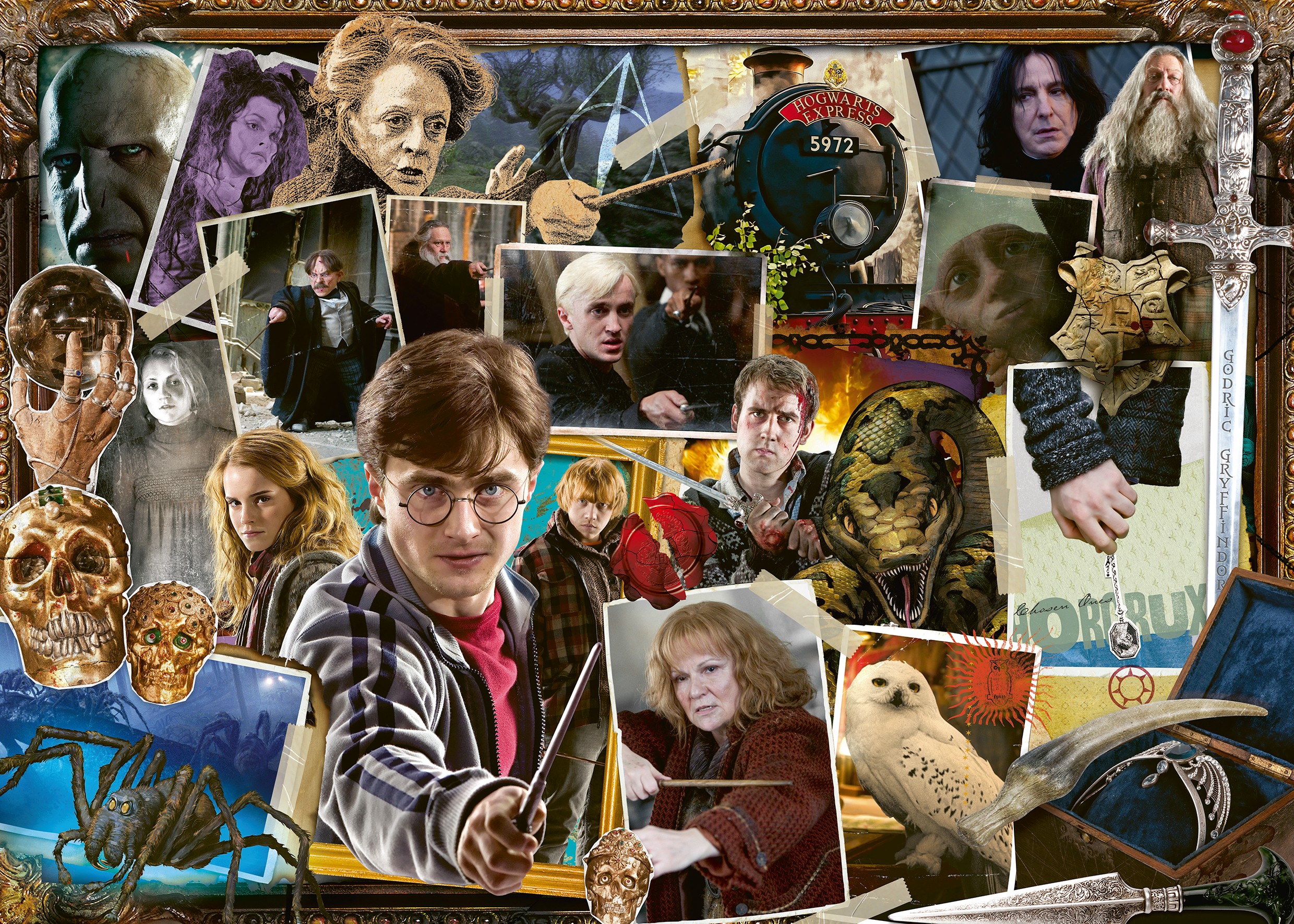  Ravensburger Puzzle 1000 p - Harry Potter contre Voldemort - - Puzzl