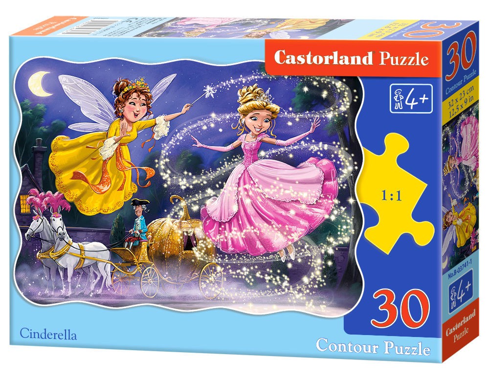  Castorland Cendrillon, Puzzle 30 pièces - - Puzzle