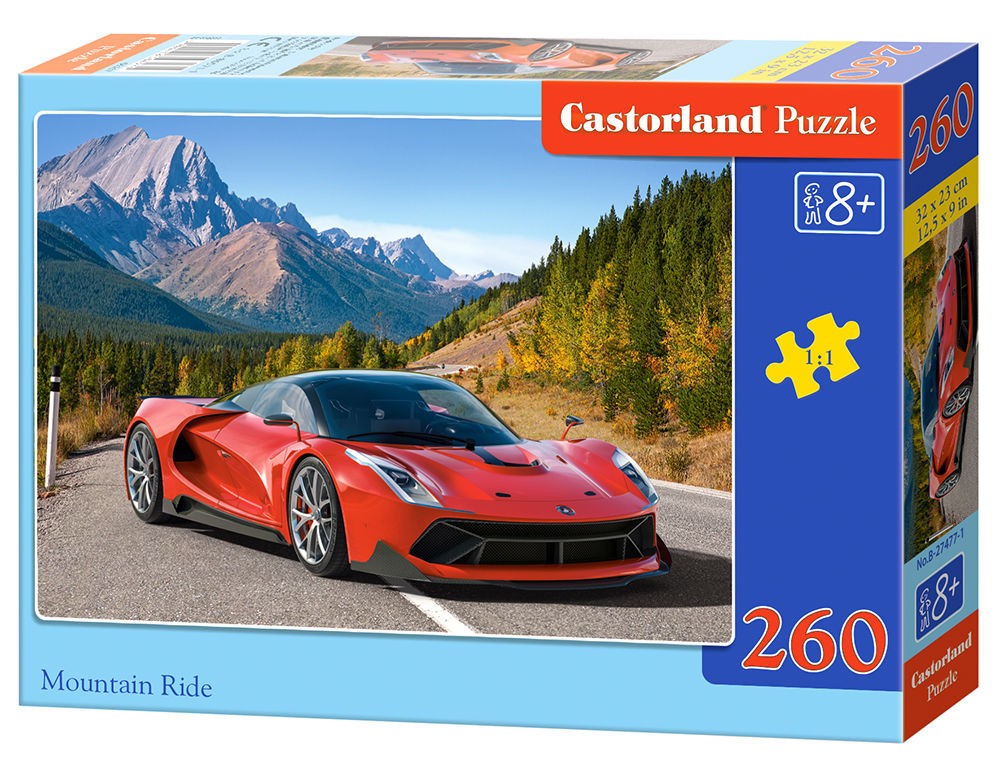  Castorland Randonnée en montagne, Puzzle 260 couleurs - - Puzzle