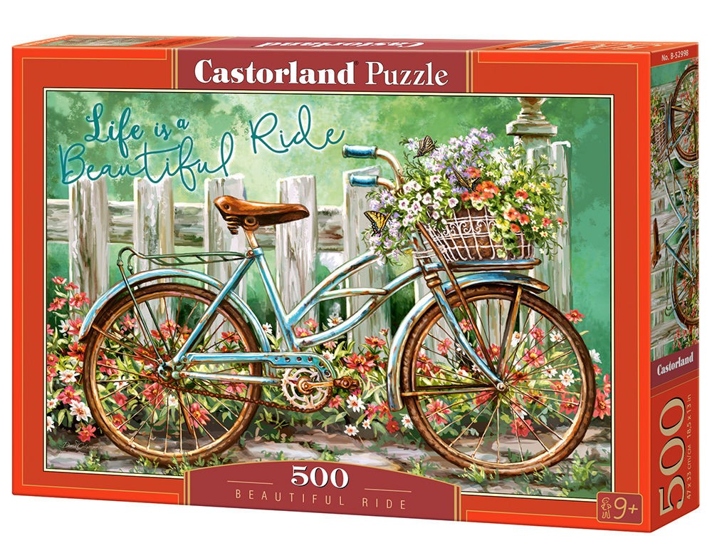 Castorland Beautiful Ride, Puzzle 500 Teile - - Puzzle