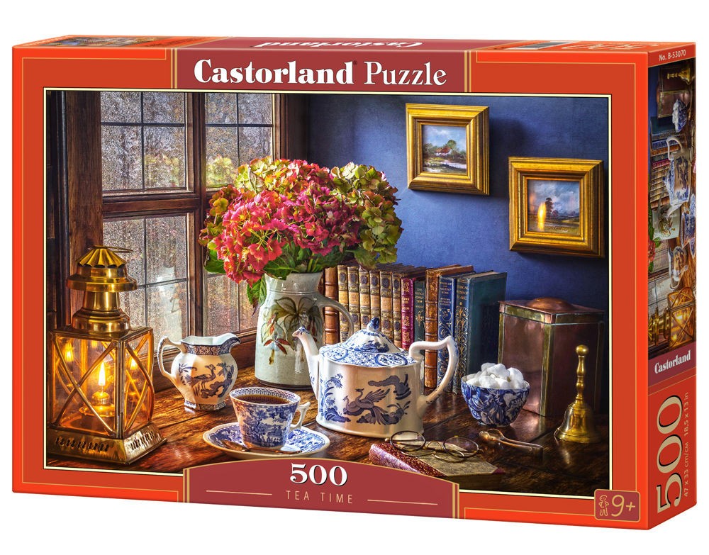  Castorland L'heure du thé, Puzzle 500 Teiles - - Puzzle