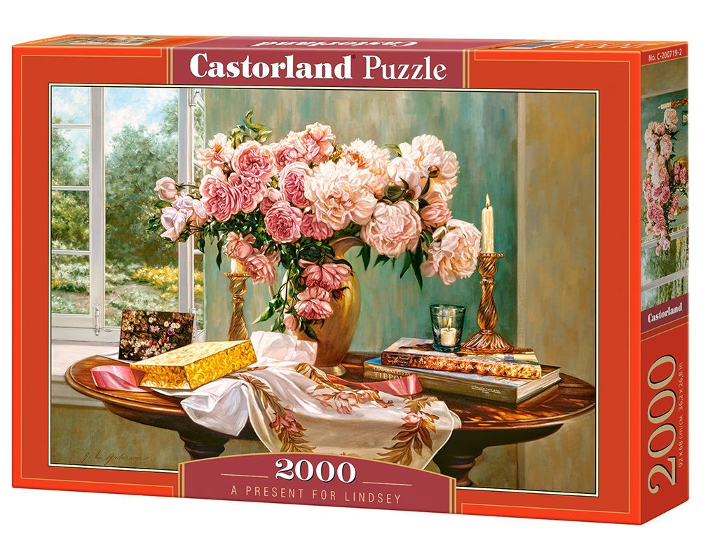  Castorland Un cadeau pour Lindsey, Puzzle 2000 Teile - - Puzzle