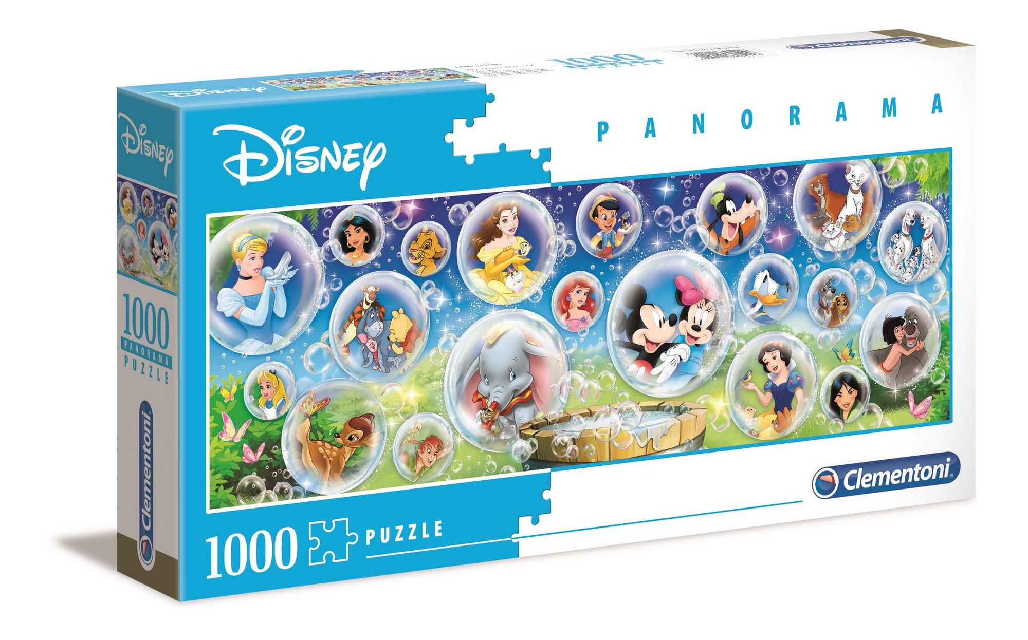  Clementoni Puzzle Panorama - Disney Classic (Ax1) - - Puzzle