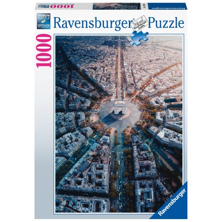  Puzzle 1000 p - Paris vue d'en haut