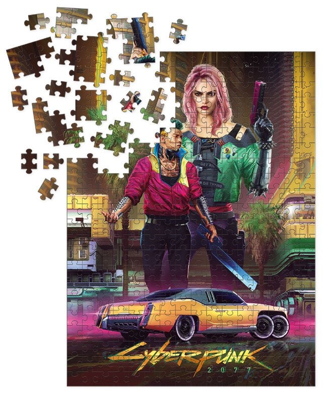 Dark Horse Cyberpunk 2077 Puzzle Kitsch - - Puzzle