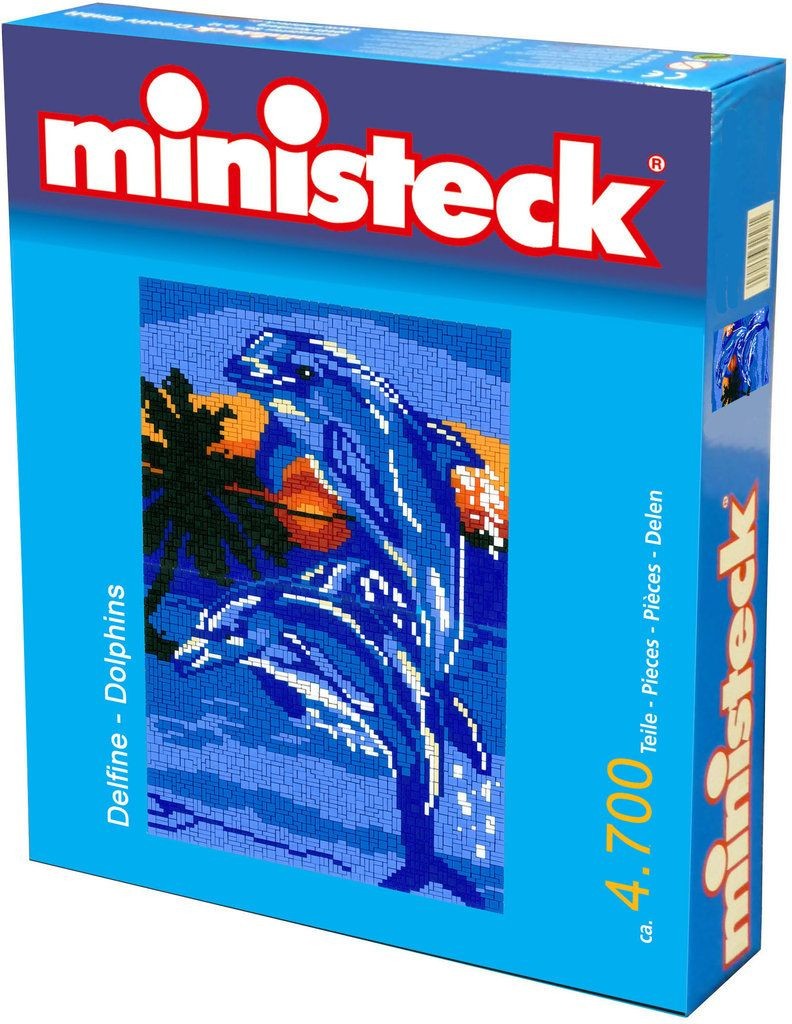 Puzzle Ministeck Ministeck: Dolfijnen ca. 4,400 delen - - Puzzle