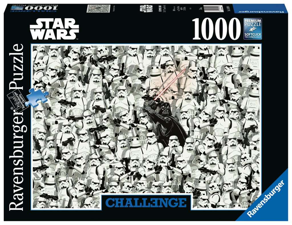  Ravensburger Puzzle 1000 p - Star Wars (Challenge Puzzle) - - Puzzle