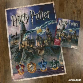 HARRY POTTER Valise Puzzle 1000 pieces - La Poste