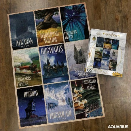  Harry Potter puzzle Travel Posters (1000 pièces)