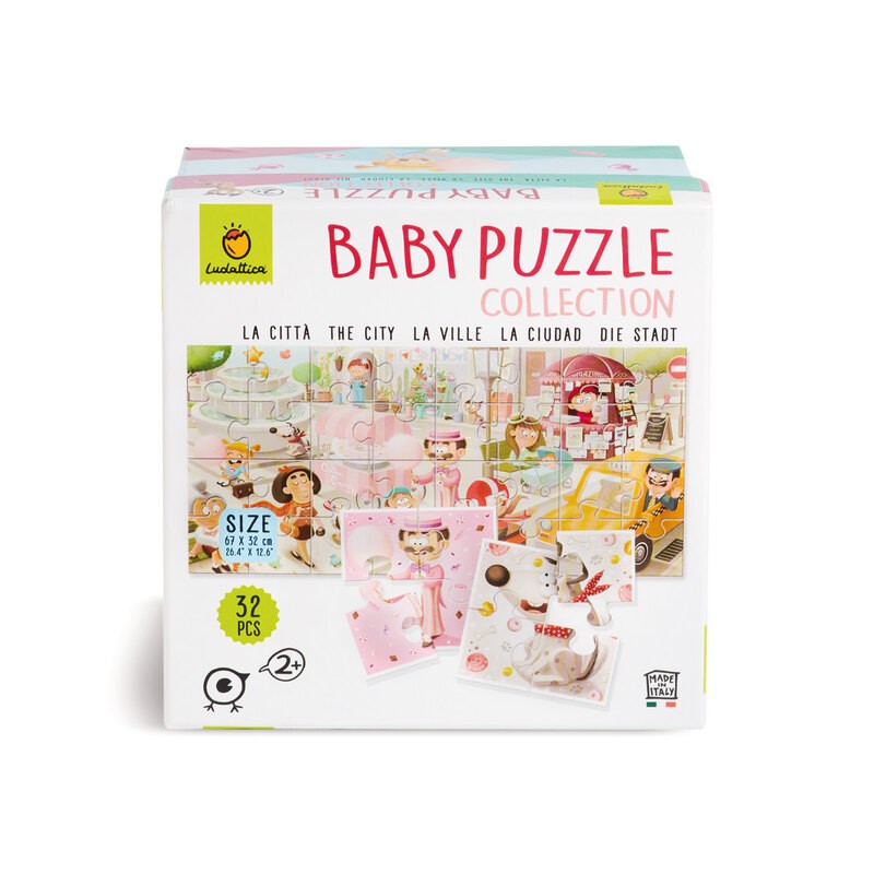 Ludattica Puzzles: LA VILLE - Puzzle bébé