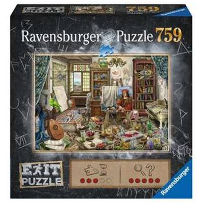  Ravensburger Escape puzzle - Atelier d'artiste - - Puzzle