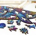 Creatif Puzzle Puzzle en bois La Baleine Bleue