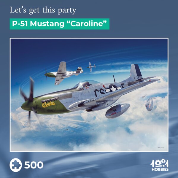  Puzzle Let's get this party – P-51 Mustang “Caroline”