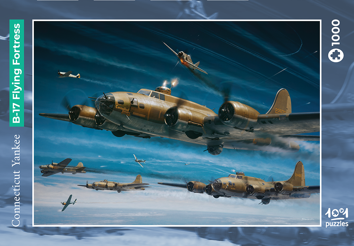  1001Hobbies Puzzle Connecticut Yankee – B-17 Flying Fortress - - Puz