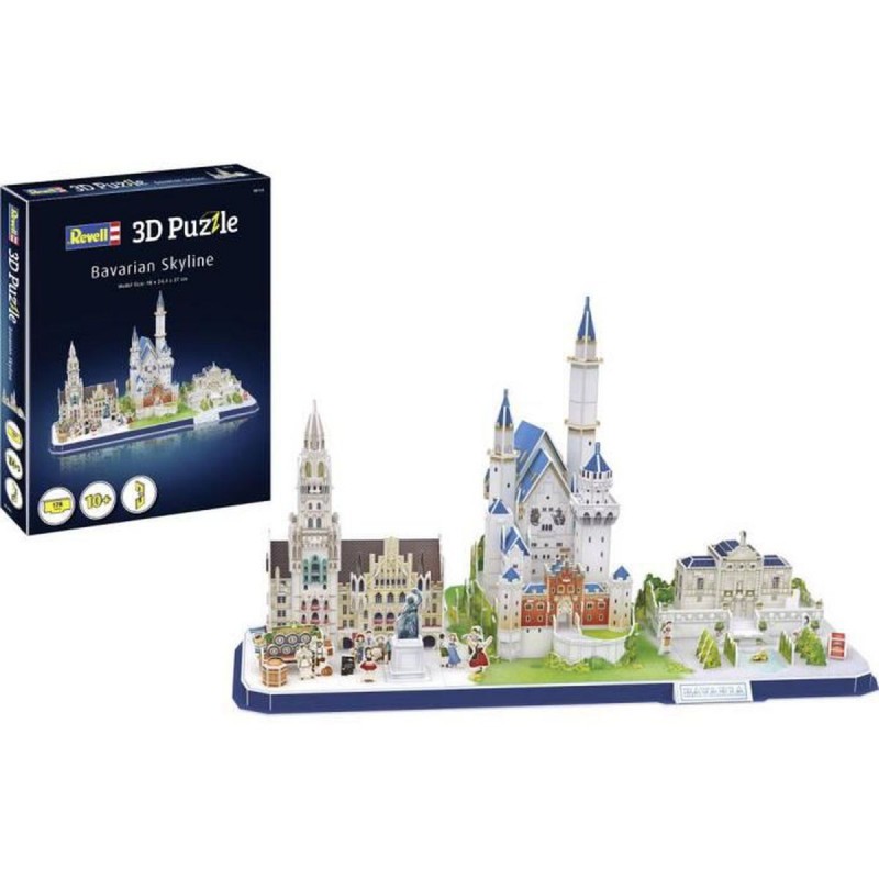 Puzzle 3d Bavaria Skyline