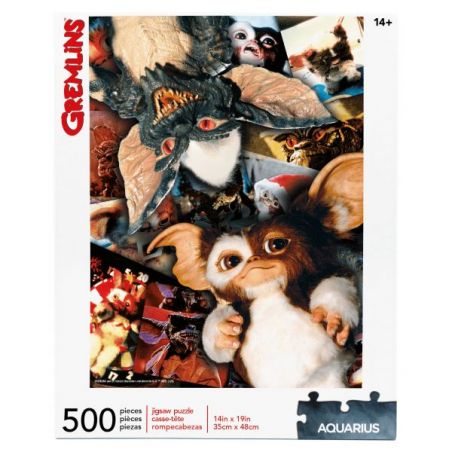  Puzzle 500 pièces Aquarius Gremlins collage
