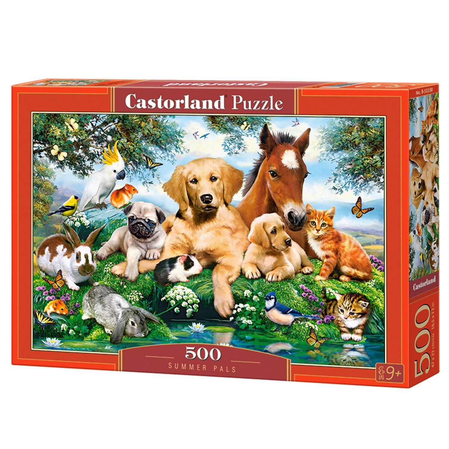  Castorland Copains d'été, Puzzle 500 pièces - - Puzzle