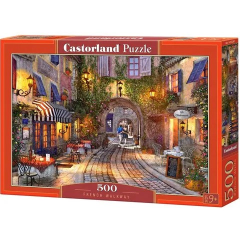  Castorland Passerelle française, Puzzle 500 pièces - - Puzzle
