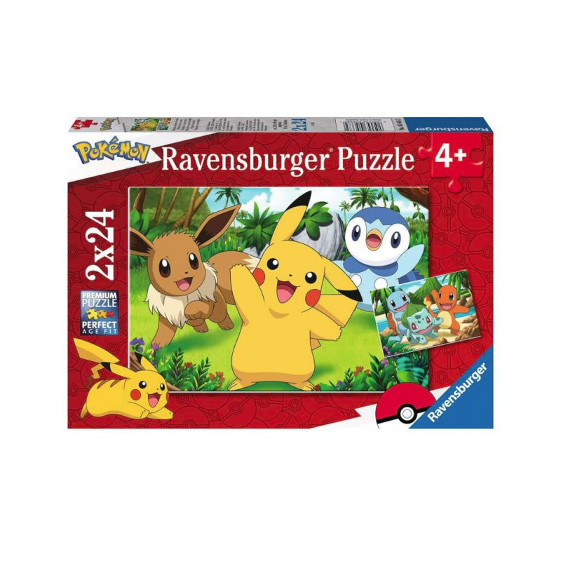 Puzzle Ravensburger Pokémon puzzle pour enfants XXL Pikachu & Friends