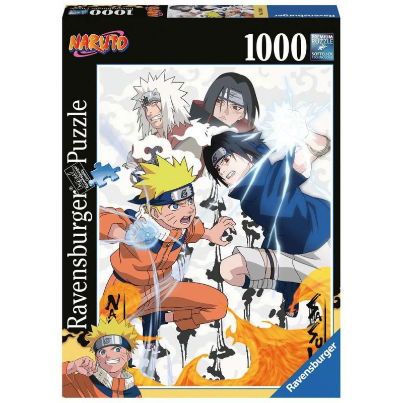 Puzzle Ravensburger Naruto puzzle Naruto vs. Sasuke (1000 pièces)
