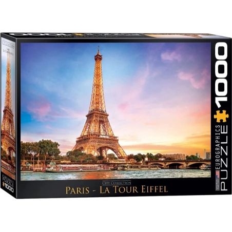  PUZZLE 1000P PARIS LA TOUR EIFFEL EUROGRAPHICS