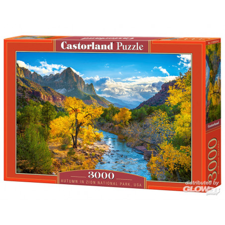  Autum in Zion National Park, USA Puzzle 3000 Teile