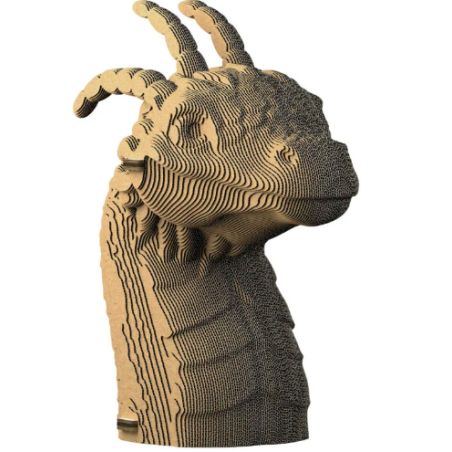 3D sculpture puzzle en carton Dragon